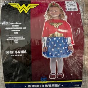 DC COMICS WONDER WOMAN COSTUME 0-6 MONTHS